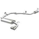 MagnaFlow 12 Ford Focus L4 2.0L HB Single Straight P/S Rear Exit Stainless Cat Back Perf Exhaust-1