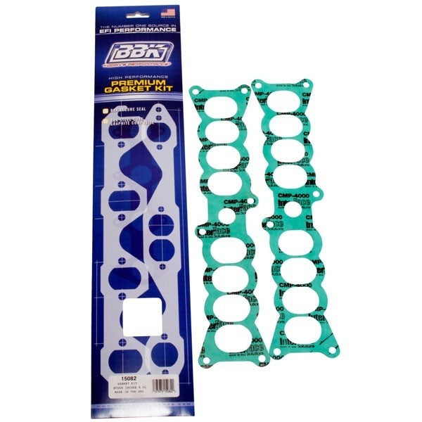 BBK 86-95 Mustang 5.0 Upper To Lower EFI Intake EFI Manifold Gasket Set Factory Ford