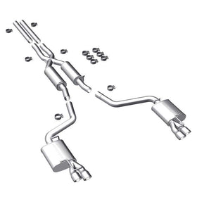 MagnaFlow 11-12 Dodge Charger R/T Hemi V8 5.7L Stainless Cat Back Performance Exhaust