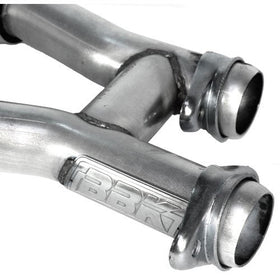 BBK 79-93 Mustang 5.0 Short Mid H Pipe With Catalytic Converters 2-1/2 For BBK Long Tube Headers - 0