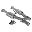 BBK 79-93 Mustang 5.0 Short Mid H Pipe With Catalytic Converters 2-1/2 For BBK Long Tube Headers-4