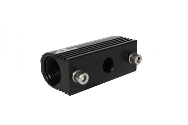 Aeromotive 96-04 Ford 4.6 L Fuel Rail Pressure Sensor Adapter Log (-08 AN inlet / outlet) - 0