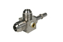 Aeromotive 3/8 Male Quick Connect Tee Fitting-1
