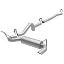 MagnaFlow 12-14 Jeep Wrangler 4dr Single Straight Rear P/S Exit Stainless C/B Performance Exhaust-1