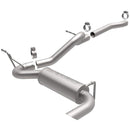 MagnaFlow 12-14 Jeep Wrangler 3.6L Single Straight Rear P/S Exit Stainless C/b Perf Exhaust-Comp-1