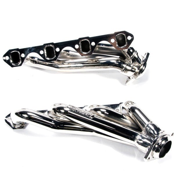 BBK 79-93 Mustang 351 Swap Shorty Unequal Length Exhaust Headers - 1-5/8 Titanium Ceramic - 0