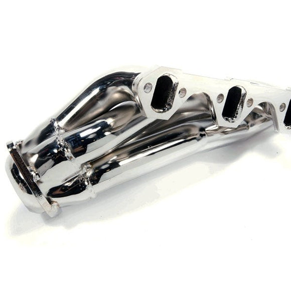 BBK 79-93 Mustang 351 Swap Shorty Unequal Length Exhaust Headers - 1-5/8 Titanium Ceramic