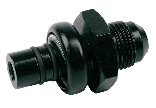 Aeromotive 1/2in Male Spring Lock / AN-08 Feed Line Adapter (Ford)