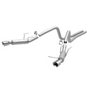 MagnaFlow 13 Ford Mustang V6 3.7L Competition Dual Split Rear Exit Stainless Cat Back Perf Exhaust-1