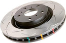 DBA 8/93-94 Nissan Skyline R32 GT-R/95-7/98 R33 &amp; R34 GT-R Frt Slotted 4000 Series Rotors-1