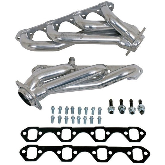 BBK 94-95 Mustang 5.0 Shorty Unequal Length Exhaust Headers - 1-5/8 Silver Ceramic