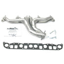 JBA 94-97 Ford Thunderbird 4.6L 2V 1-1/2in Primary Silver Ctd Cat4Ward Header-1
