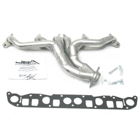 JBA 94-97 Ford Thunderbird 4.6L 2V 1-1/2in Primary Silver Ctd Cat4Ward Header
