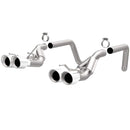 Magnaflow 09-11 Chev Corvette V8 6.2L Comp Series Quad Center Rear Exit SS Cat-Back Perf Exhaust-1