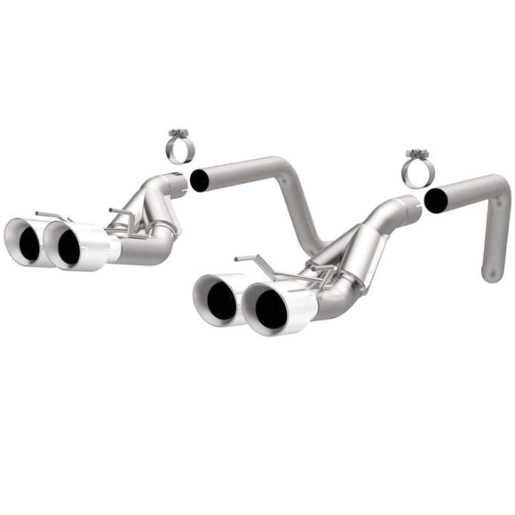 Magnaflow 09-11 Chev Corvette V8 6.2L Comp Series Quad Center Rear Exit SS Cat-Back Perf Exhaust