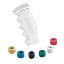 HURST PISTOL GRIP SHFT HNDLE UNIVERSAL SILVER-1