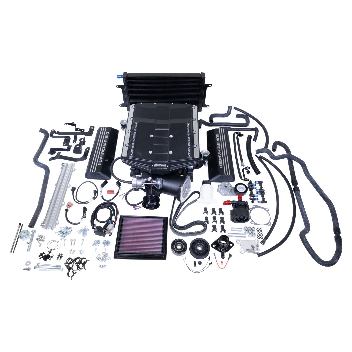 Edelbrock Stg 1 SC #153560 For 12-18 Jeep Grand Cherokee SRT, SRT8 6.4L W/O Tune