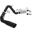 MagnaFlow CatBack 11-14 Ford F-150 3in Single Outlet Black Coated Performance Exhaust-1