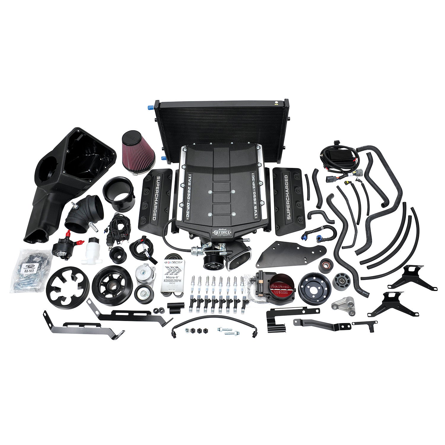Edelbrock Stg 2 Complete Supercharger 18-21 Ford Mustang 5.0L W/O Tune