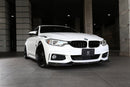 3D Design - 4 Series F32 / F36 Front Lip Spoiler Carbon-5