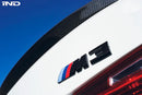 BMW F80 M3 Trunk Emblem - Gloss Black-7