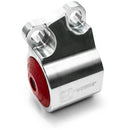 Innovative 92-95 Civic B/D Series Silver Aluminum Mounts 85A Bushings (Auto to Manual Hydro 2 Bolt)-2