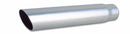 Vibrant 3in Round SS Truck/SUV Exhaust Tip (Single Wall Angle Cut) - 2.5in inlet 18in long-1