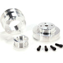 BBK 86-93 Mustang 5.0 Underdrive Pulley Kit - Lightweight CNC Billet Aluminum (3pc)-3