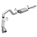 MagnaFlow 10-12 Chevy Avalanche 1500 5.3L V8 Single P/S Rear Exit Stainless CatBack Perf Exhaust-1