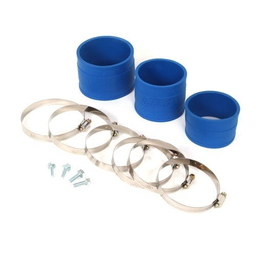 BBK 86-93 Mustang 5.0 Cold Air Intake Kit - Fenderwell Style - Blackout Finish