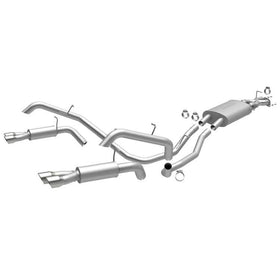 MagnaFlow 10-12 Land Rover LR4 V8 5.0L Dual Split Rear Exit Stainless CatBack Perf Exhaust