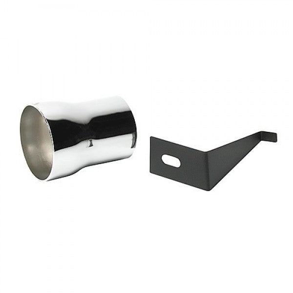 BBK 86-88 Mustang Cold Air Kit Adapter - Chrome