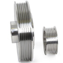 BBK 02-04 Mustang 4.6 GT Underdrive Pulley Kit - Lightweight CNC Billet Aluminum (3pc)-3