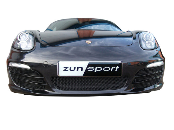 Zunsport Porsche Cayman/Boxster 981 (All) Complete Grille Set - Black finish