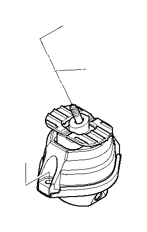 BMW Engine Mount - Genuine BMW 22116793240