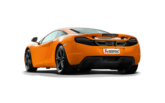 Akrapovic 12-14 McLaren 12C/12C Spyder Slip-On Line (Titanium) w/ Carbon Tips