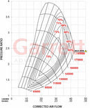 GTX2860R Gen II Turbo Assembly Kit Standard Rotation 46MM Comp Ind 0.57A/R V-Band Turbine Inlet V-Band Turbine Outlet-2