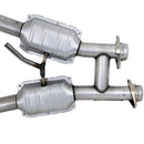 BBK 94-95 Mustang 5.0 High Flow H Pipe With Catalytic Converters - 2-1/2-4