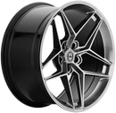 HRE FF11 22 X 10.5 +35 5 X 112 CB66.56 LIQUID METAL-1