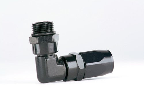 Aeromotive AN-8 Male O-Ring Boss to 90 Deg Hose End