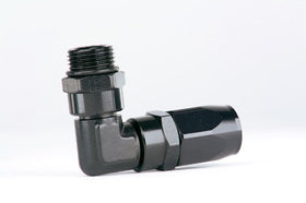 Aeromotive AN-8 Male O-Ring Boss to 90 Deg Hose End