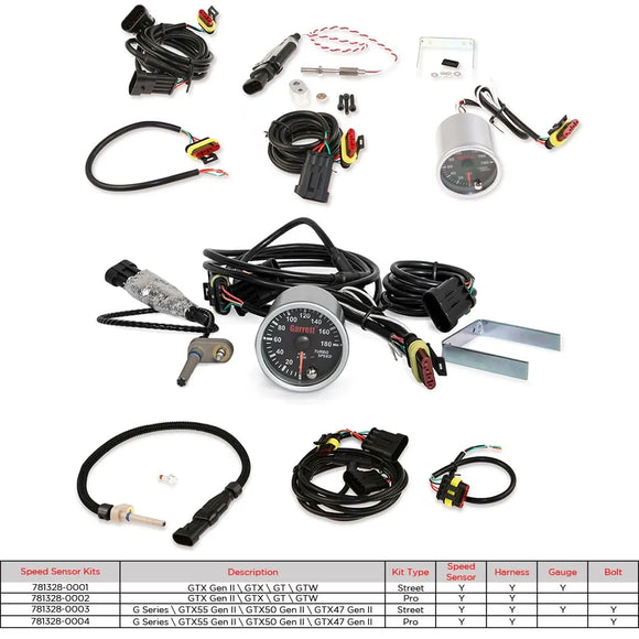 Garrett Various Speed Sensor Kit (Street)