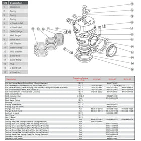 Garrett GVW-40/GVW-45/GVW-50 Spring Valve - Brown