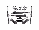 Superlift 80-96 Ford Bronco 4WD 4in Lift Kit Superunner Radius Arm Kit w/ Superlift Shocks-1
