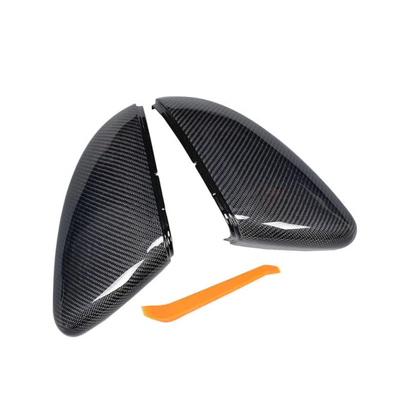 Carbon Fiber Replaceable Mirror Caps VW Golf MK7 R
