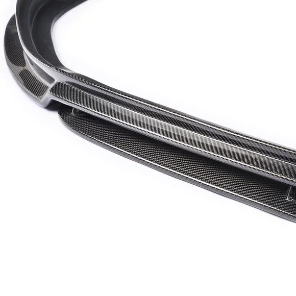 Carbon Fiber Front Lip V2 for VW GOLF MK7 R 2014+