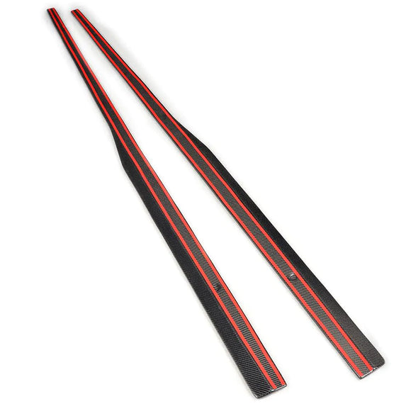 Carbon Fiber Side Skirts for VW GOLF MK7 R 2014+