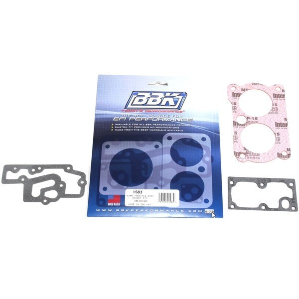 BBK 85-97 GM 305350 LT1 Twin 52mm Throttle Body Gasket Kit