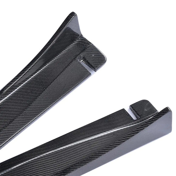 Carbon Fiber Side Skirts for Infiniti G37 G37S 4 Door Base Sedan Sport 2009 - 2013