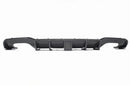 Carbon Fiber Rear Diffuser with LED for Audi A3 S-LINE And S3-1